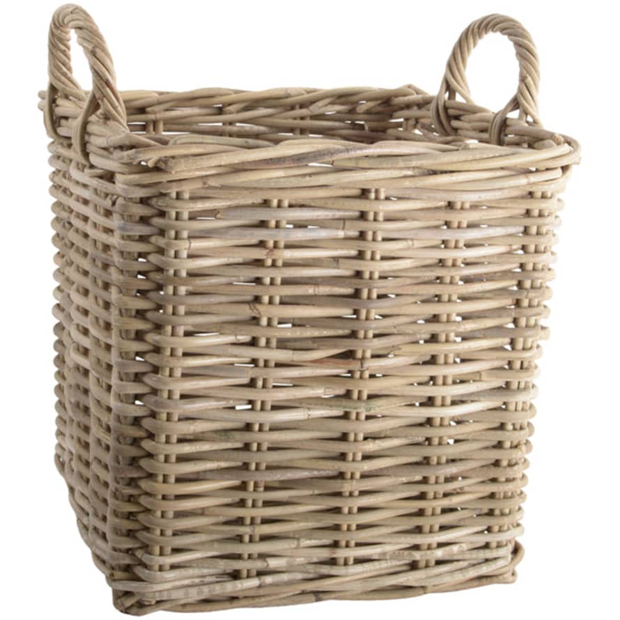 Grand Illusions Kubu Log Basket - Medium