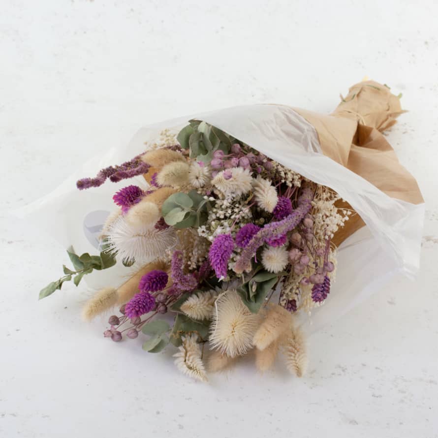 Five And Dime Medium Wildflower Bouquet - Lilac Mist