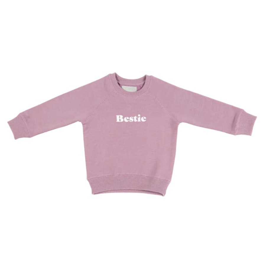Bob and Blossom 'bestie' Sweatshirt - Violet