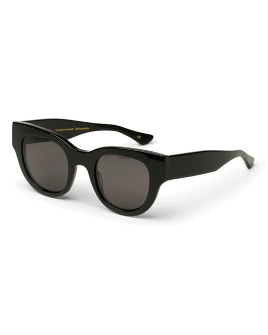 Colorful Standard Sunglasses Gafas De Sol Sunglass 06 - Deep Black Solid - Black