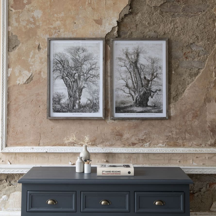 One world trading Set of 2 Brookby Old Tree Wall Art