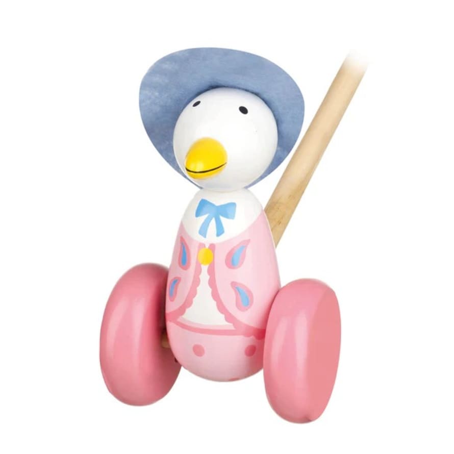 Orange Tree Toys Jemima Puddle-Duck™ Boxed Push Along Toy