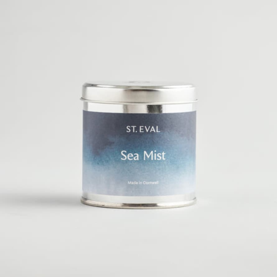St Eval Candle Company Sea Mist, Coastal Scented Tin Candle