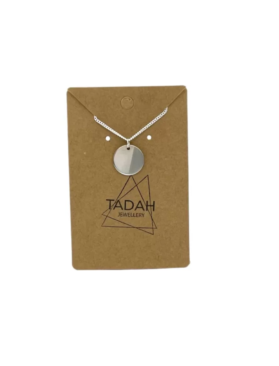 Two Tone Circle Necklace By Tadah