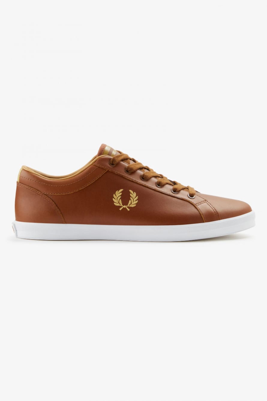 Fred Perry Fred Perry Baseline Leather B4330 Tan