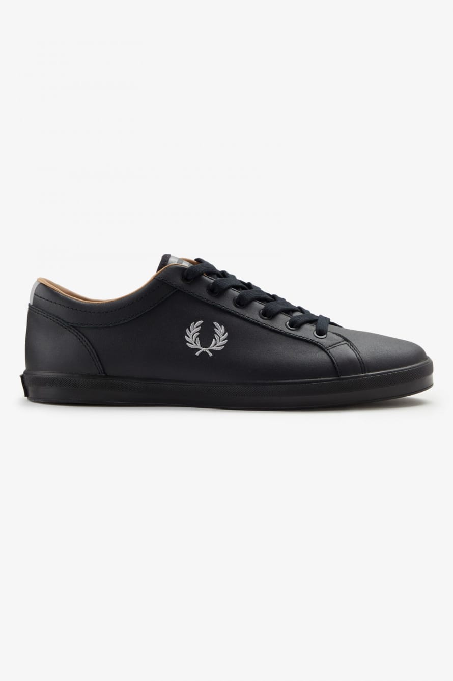 Fred Perry Fred Perry Baseline Leather B4330 Black
