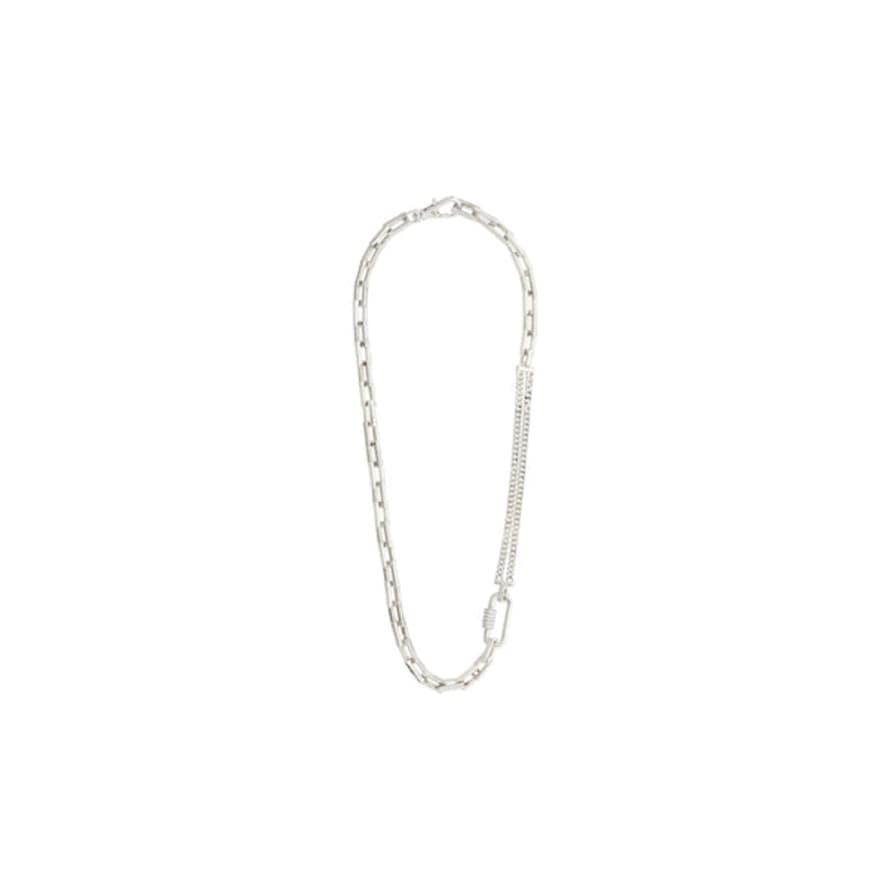 Pilgrim Be Silver Plated Chain Necklace