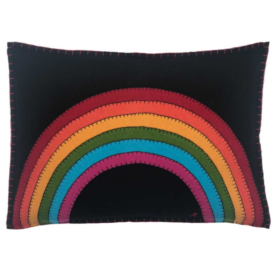 Jan Constantine Rainbow Cushion