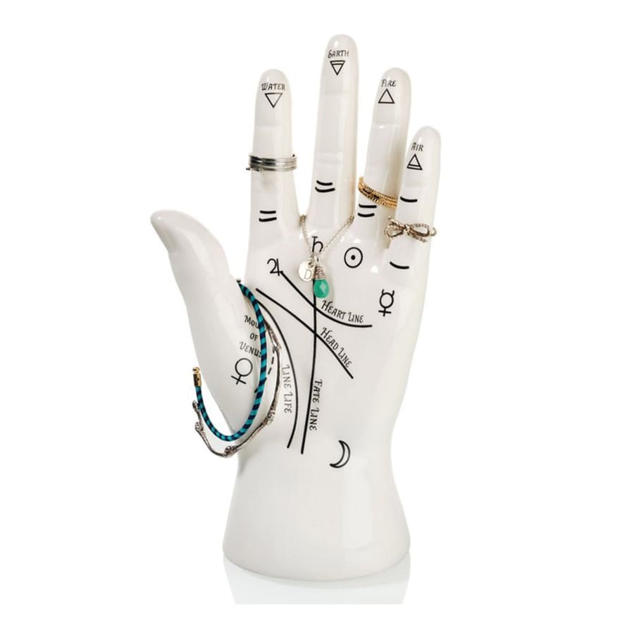 Bitten Design 'Palmistry' Hand Jewellery Holder
