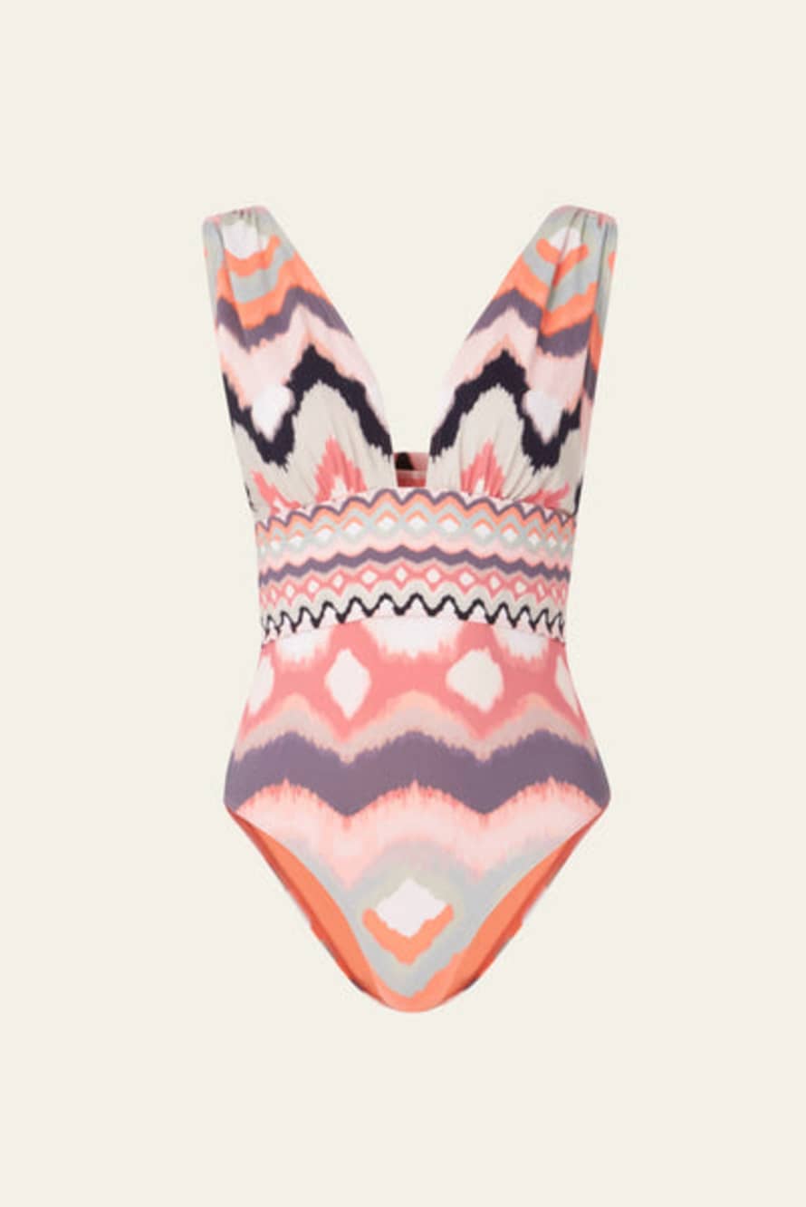 BY MALINA Alvina Swimsuit Watercolor