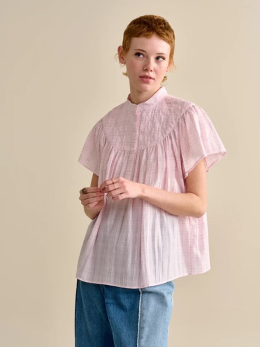 Bellerose Heidi C Cheched Blouse