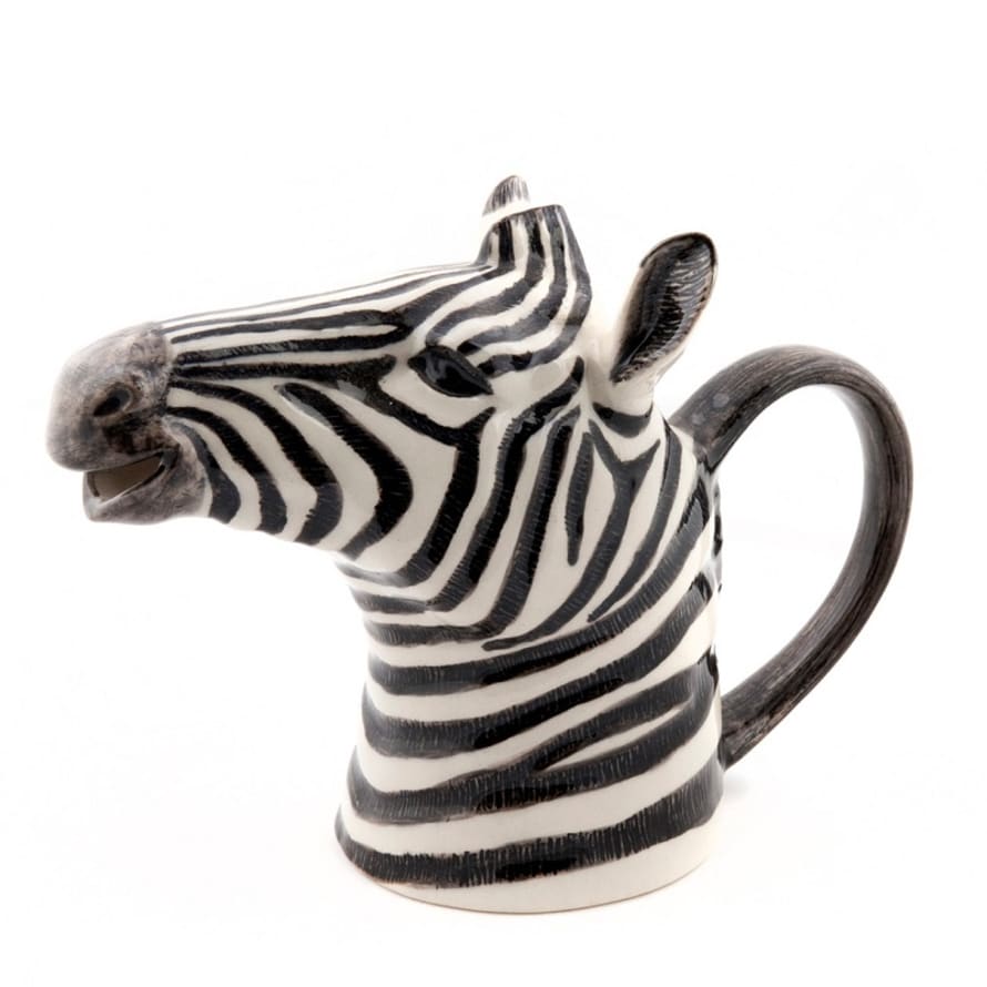 Quail Ceramics Zebra Jug Small