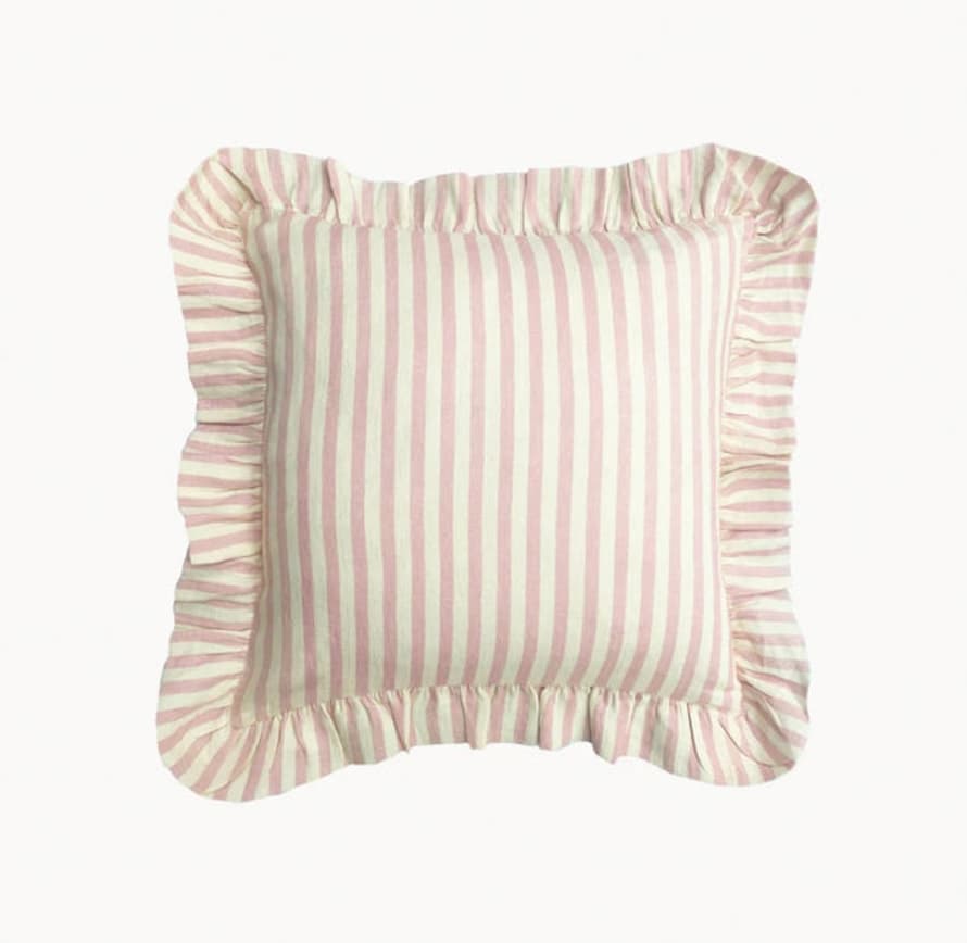 Amuse La Bouche - Blush Candy Stripe Cushion