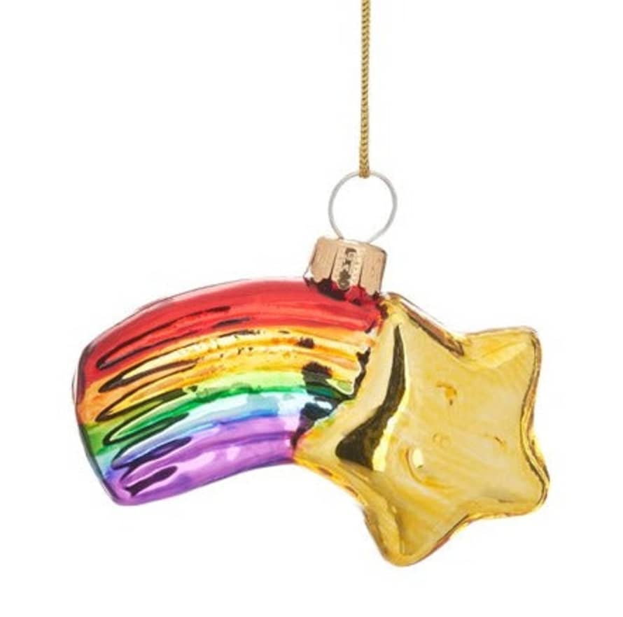 Sass & Belle  Shooting Star Shaped Bauble