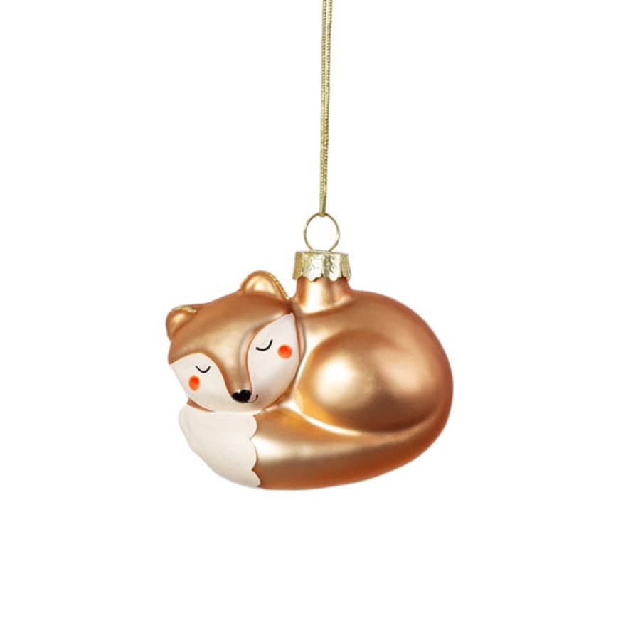 Sass & Belle  Baby Fox Shaped Bauble