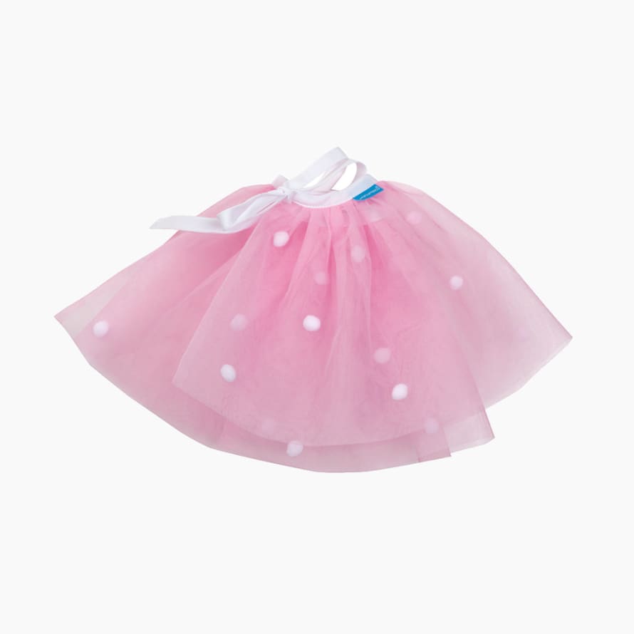 micumacu Pink Tulle Pompom Skirt