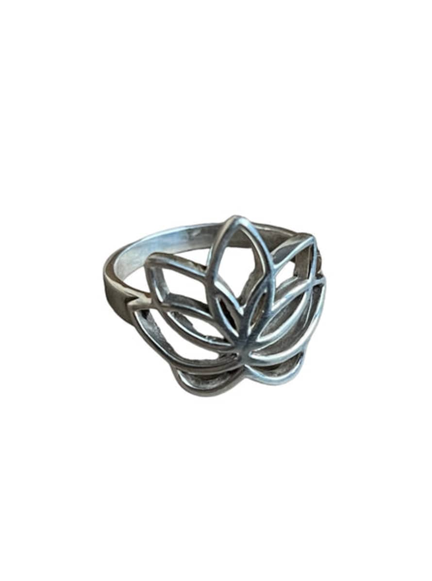 Window Dressing The Soul Silver Lotus Ring