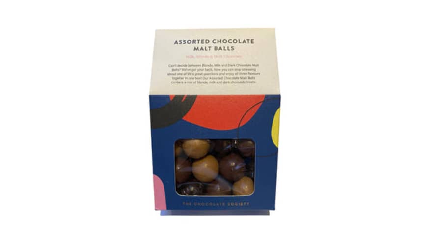 The Chocolate Society Assorted Chocolate Malt Balls