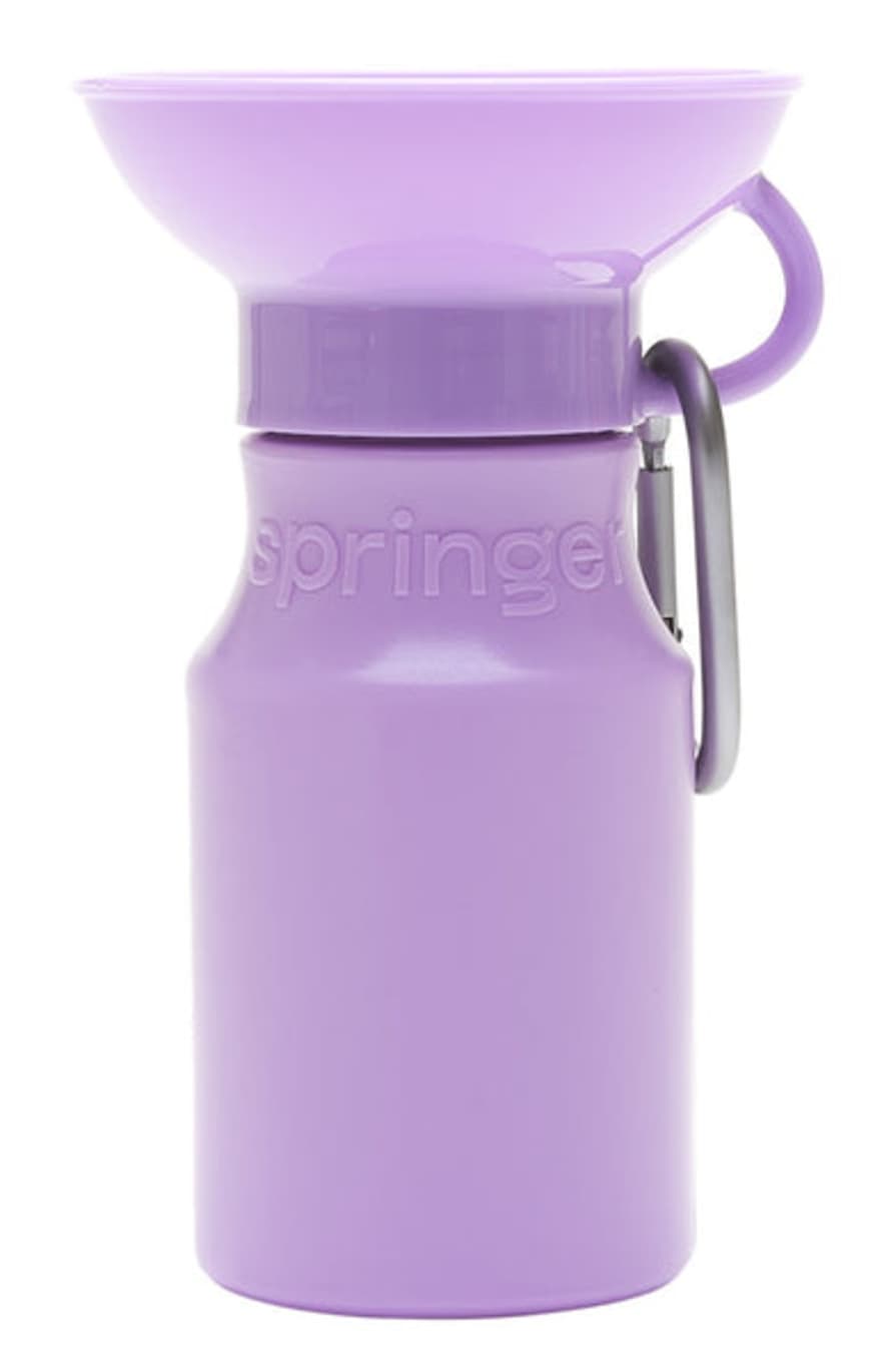 Springer 450ml Mini Lavender Dog Travel Bottle