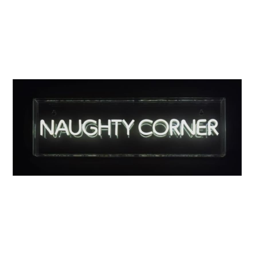 Amber Bright Creations Naughty Corner Neon Acrylic Light Box