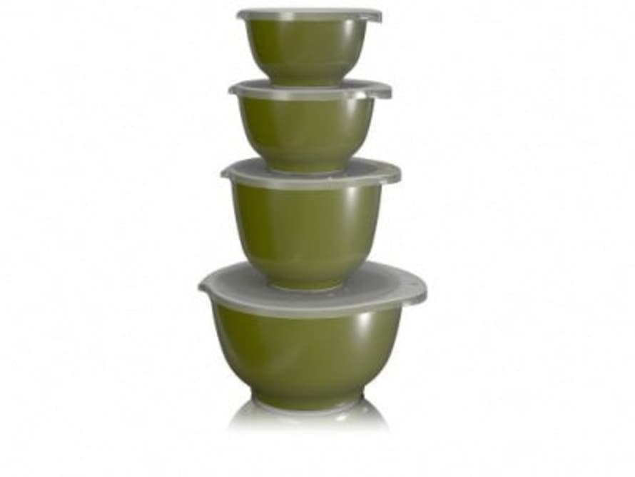 Forma House Rosti - Mixing Bowls Set Of 4 Olive