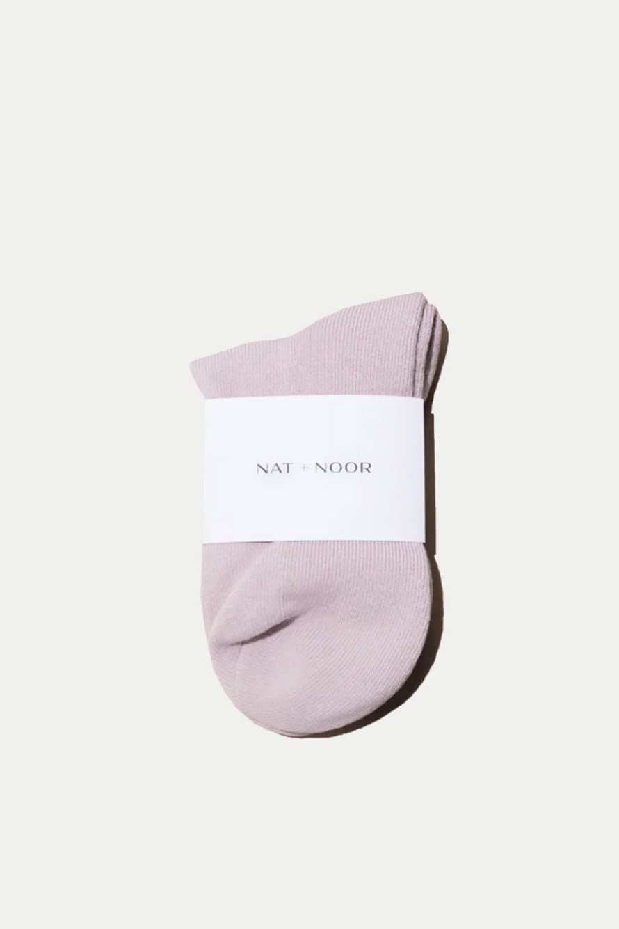 NAT + NOOR Hinted Rose Ankle Socks