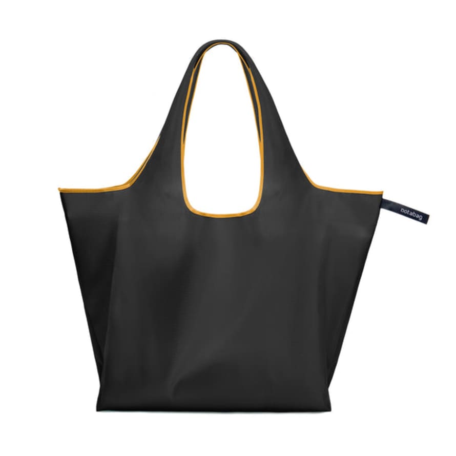 Notabag Black Foldable Recycled Tote Bag