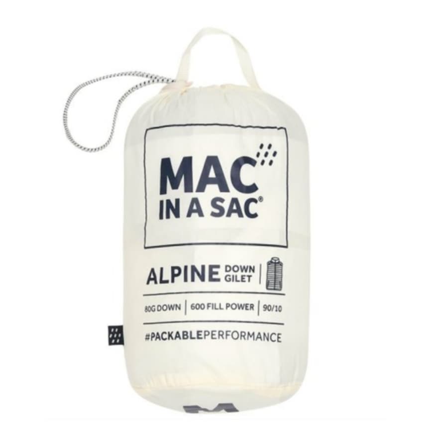 Mac in a Sac Mac-in-a-sac - Alpine Gilet Women (ivory)