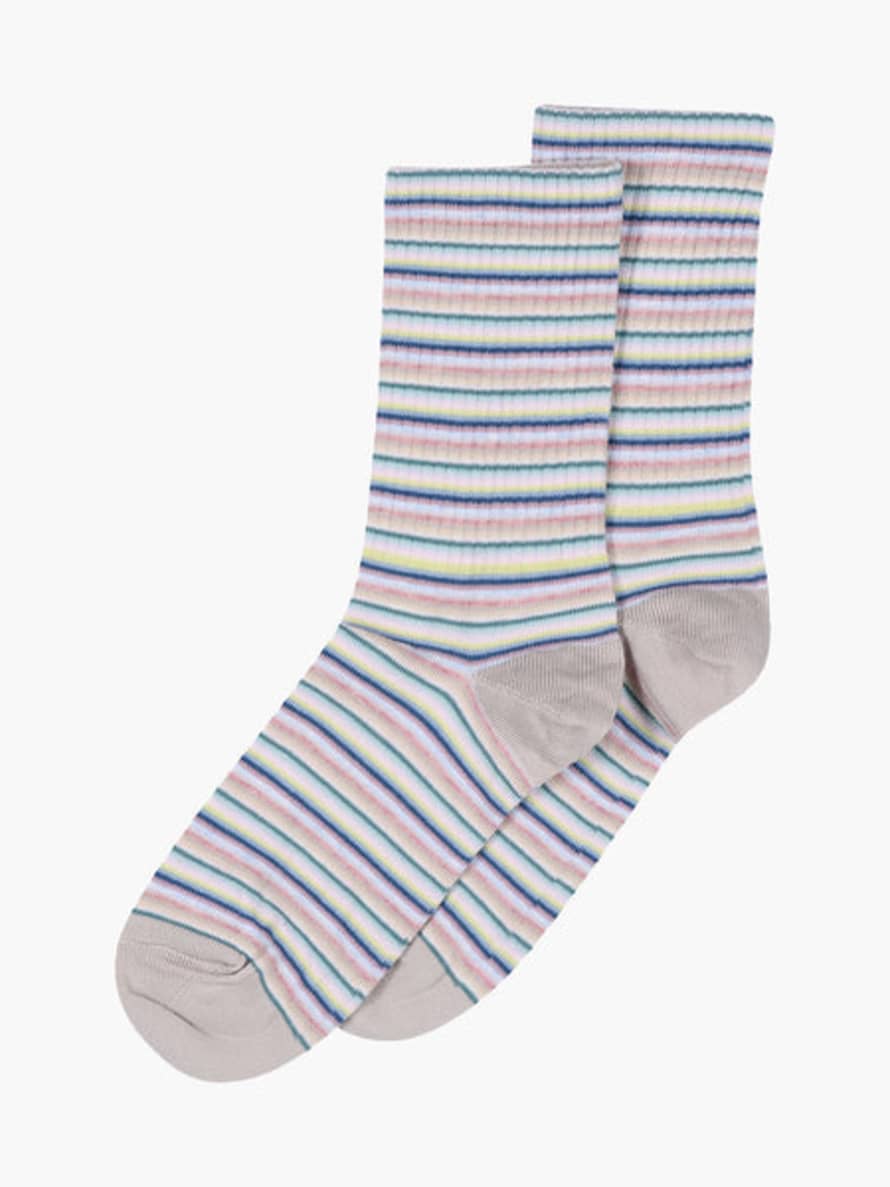 mp Denmark Ada Ankle Socks - Light Grey