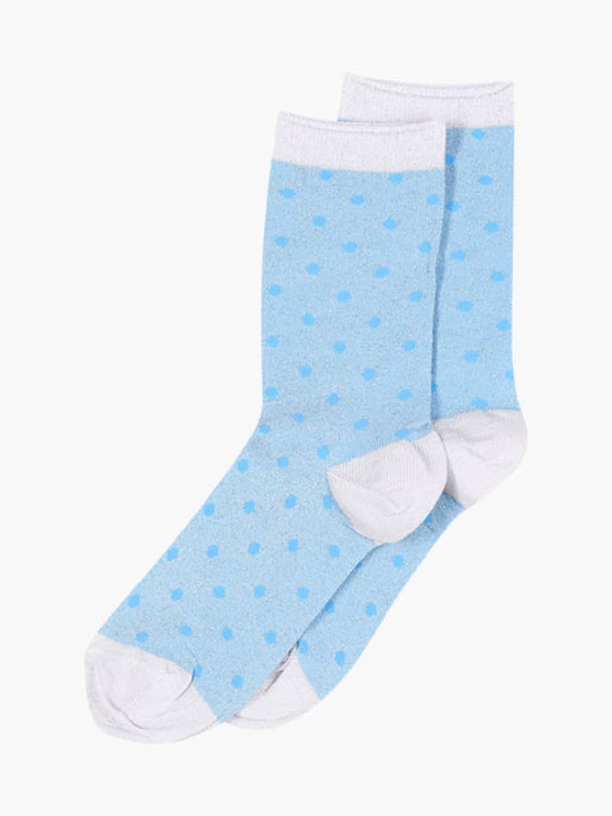 mp Denmark Donna Ankle Socks - Blue Moment