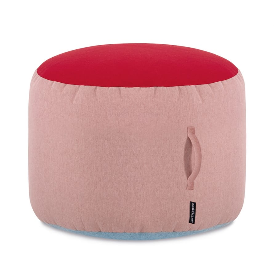 Remember Poufpouf Stool In Berry
