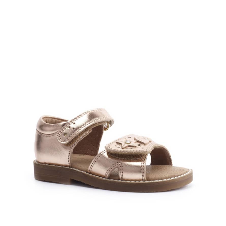 Start-rite Startrite: Seahorse Sandals - Rose Gold Leather