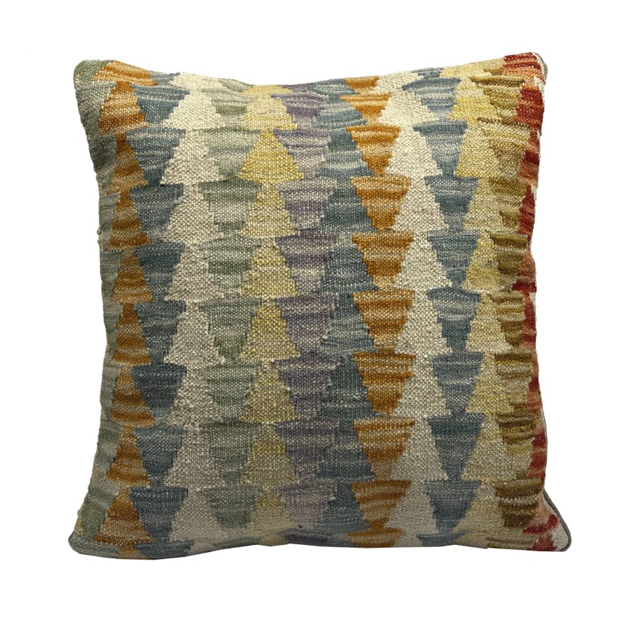 Joca Home Concept Multicolour Kilim Embroider Cushion