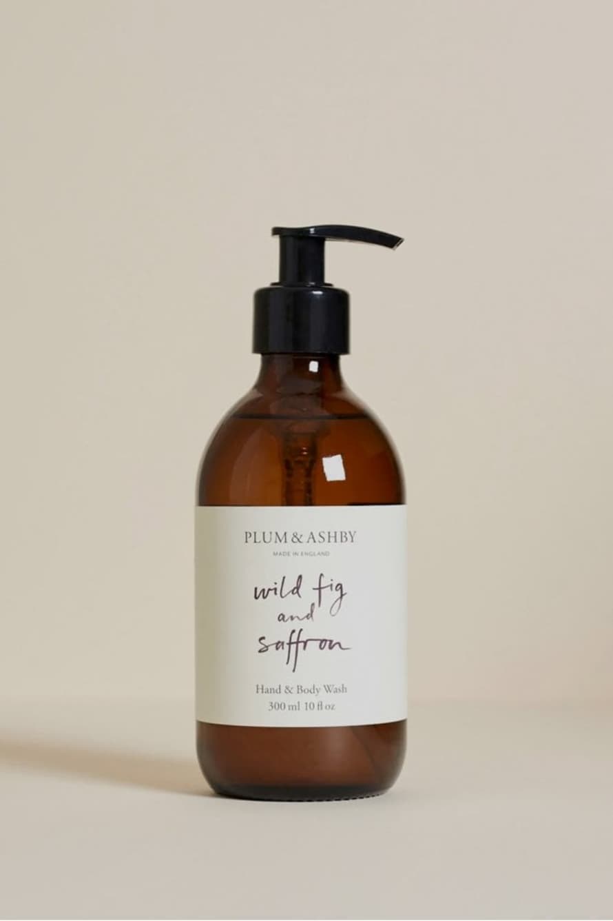 Plum & Ashby  Wild Fig And Saffron Hand & Body Wash