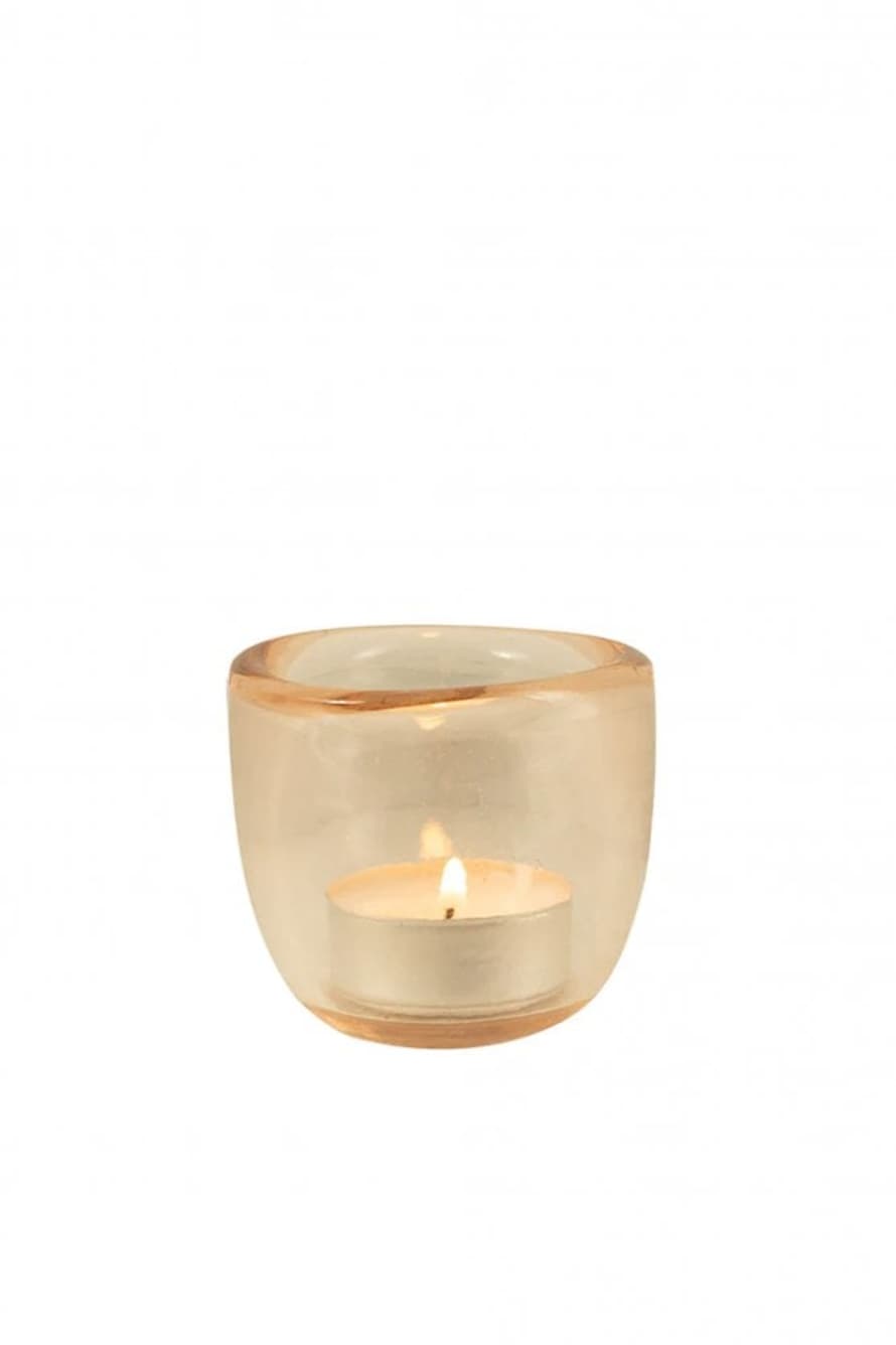 The Home Collection Rose Beige Tealight Holder