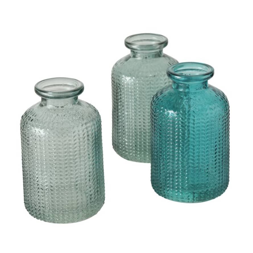 &Quirky Merula Glass Bud Vases : Set of 3