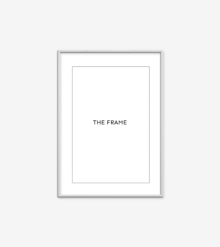 Poster & Frame White Frame 30x40