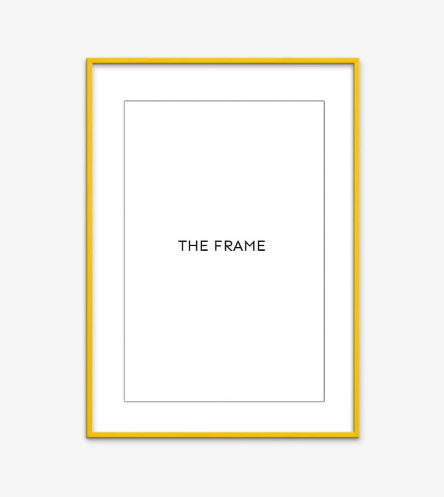 Poster & Frame Yellow Frame 50x70