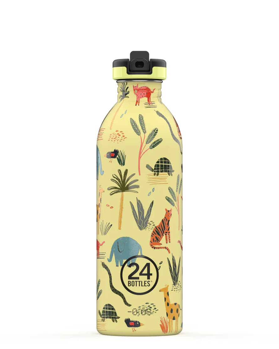 24 BOTTLES Urban Bottle 500ml - Jungle Friends 