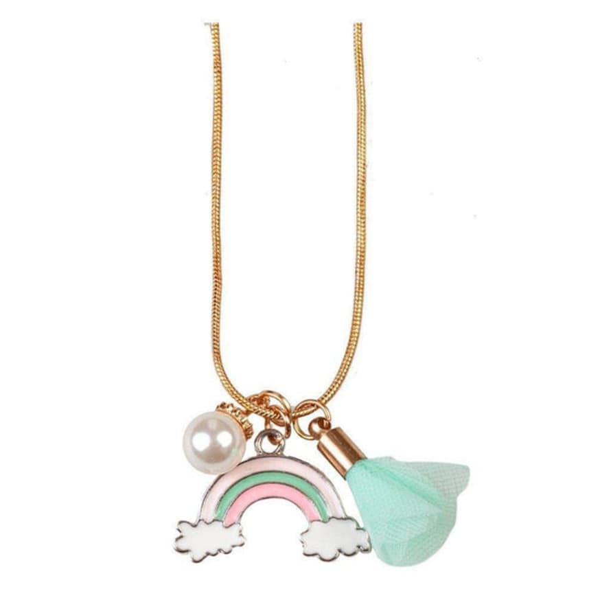 great pretenders Rainbow Tassel Necklace