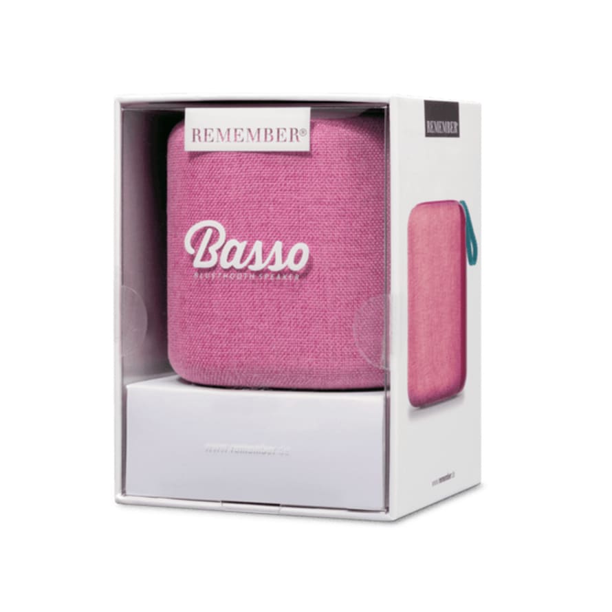 Remember - Basso Bluetooth Speaker Berry