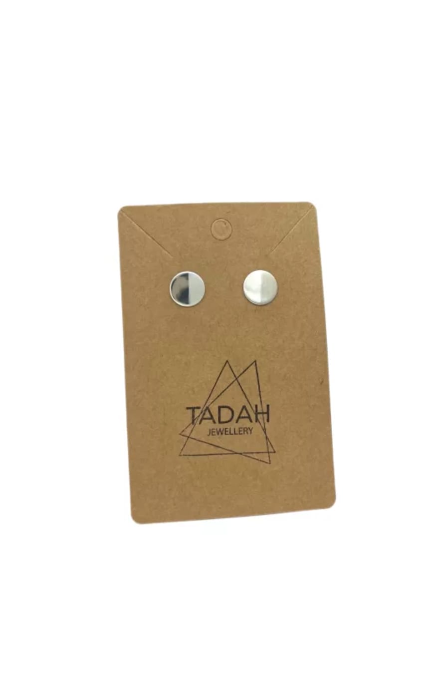 Two Tone Circle Earrings By Tadah