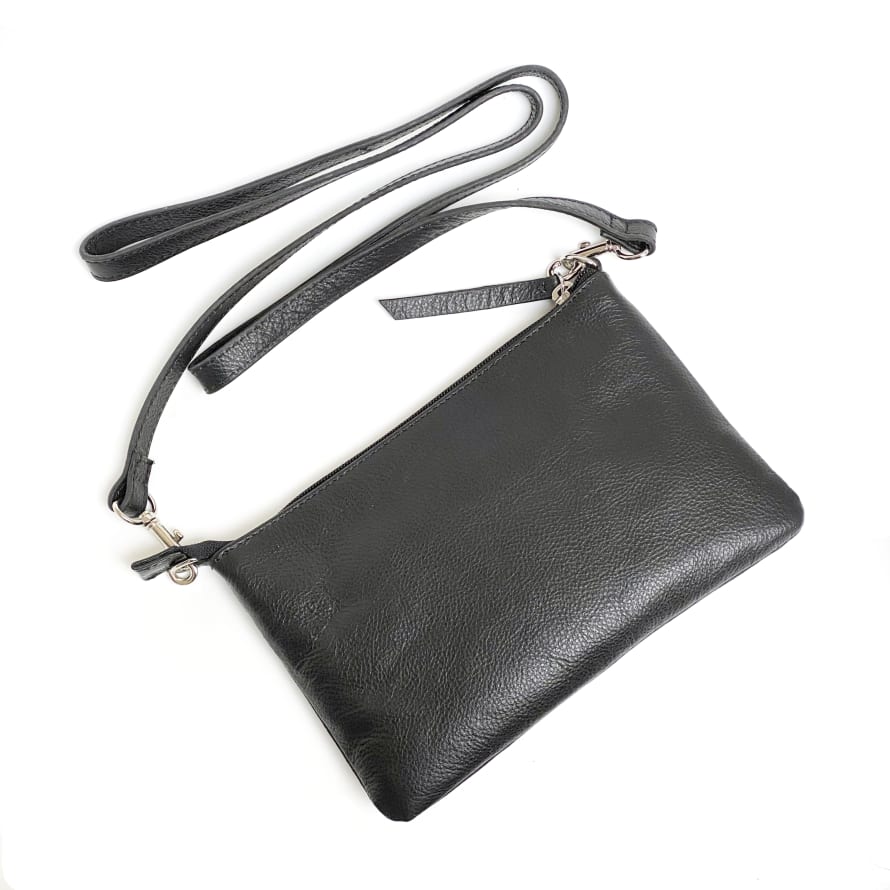 Hill & How LEATHER CROSSBODY BAG