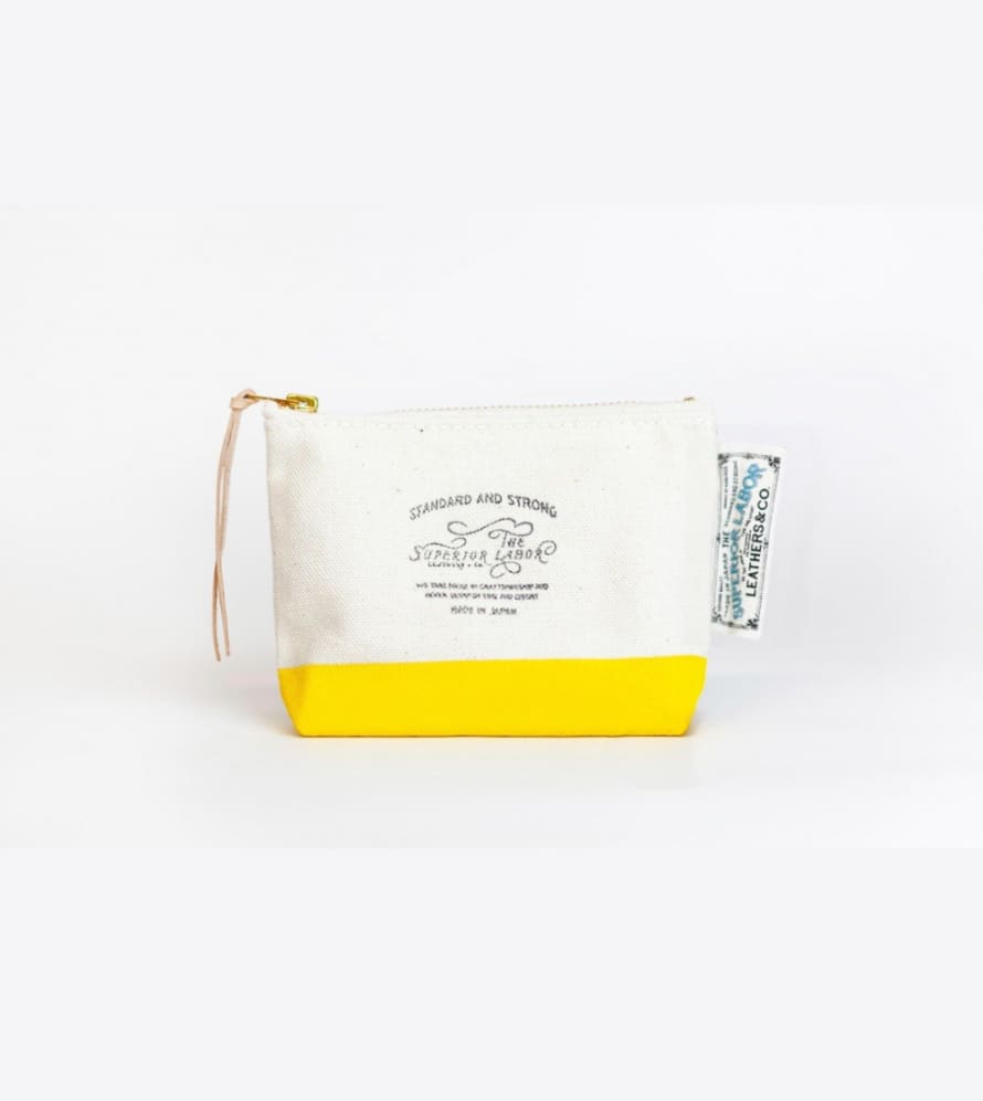 The Superior Labor Canvas Pouch 01 Yellow