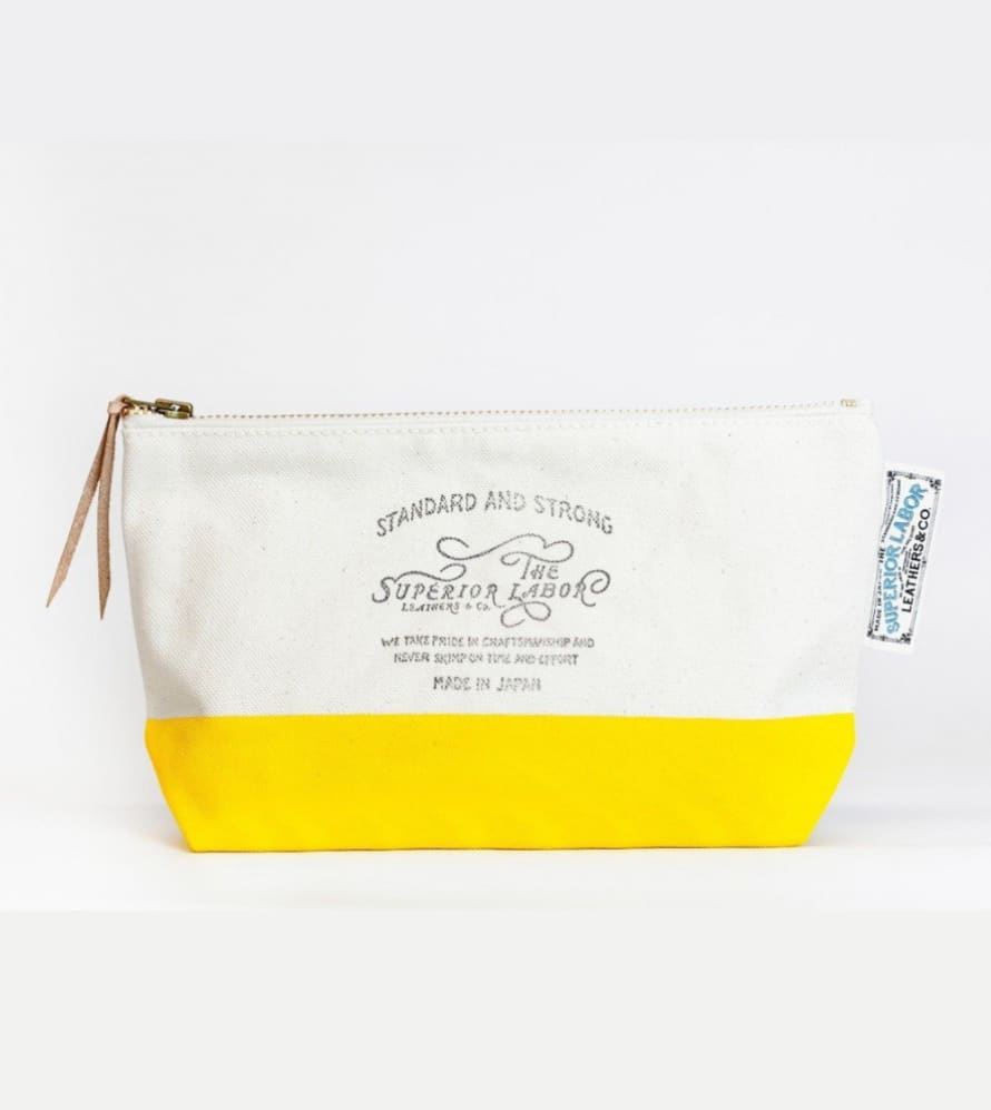 The Superior Labor Canvas Pouch 03 Yellow