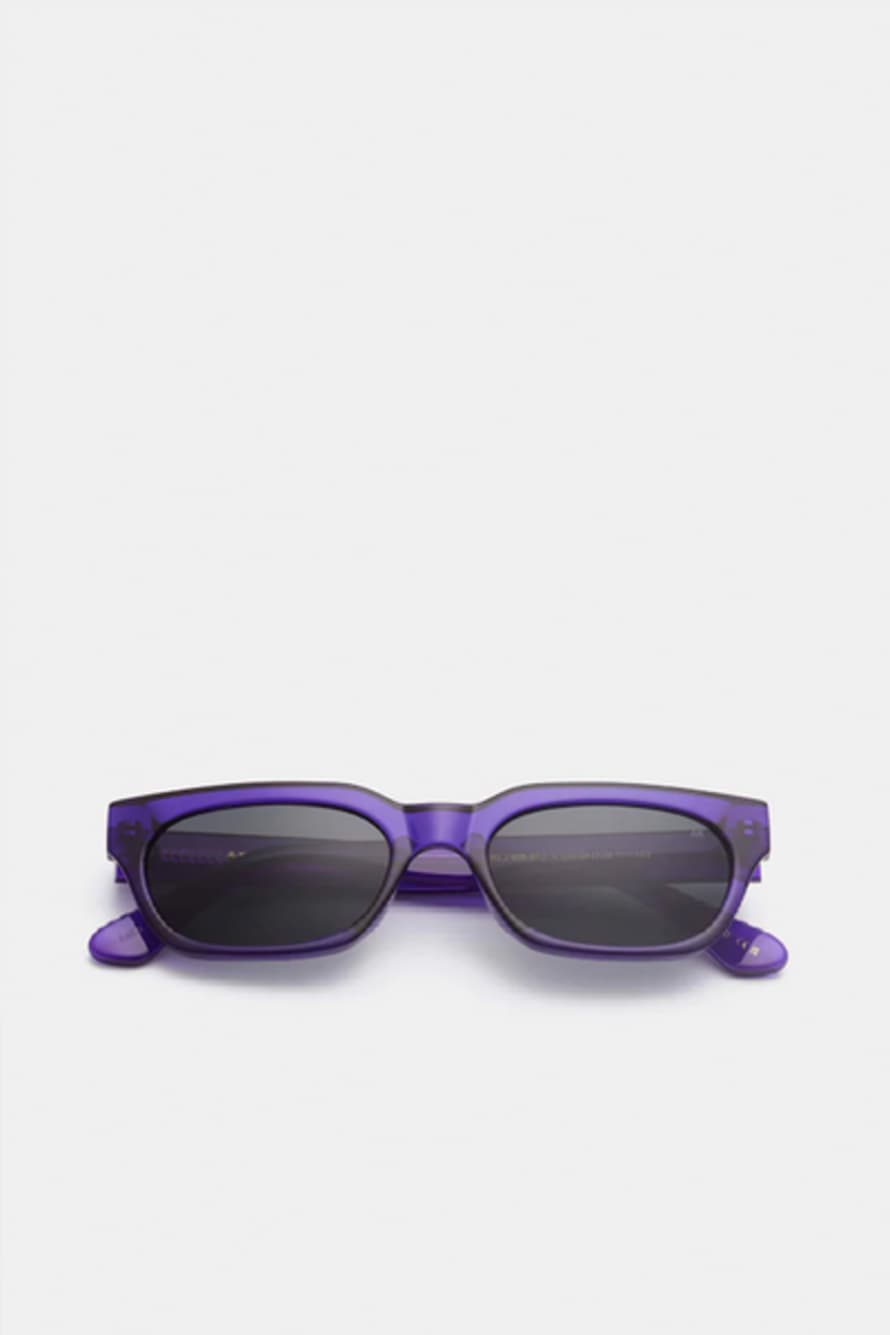 A Kjærbede Bror Purple Transparent Sunglasses