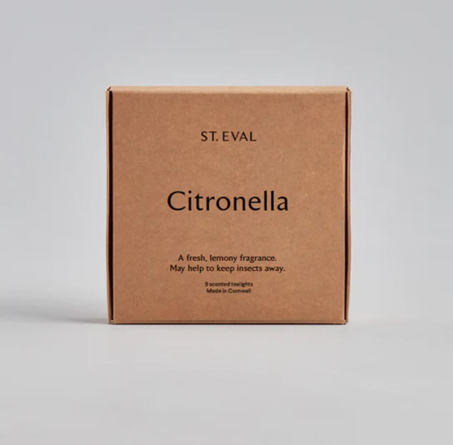 St Eval Candle Company Citronella Scented Tealights