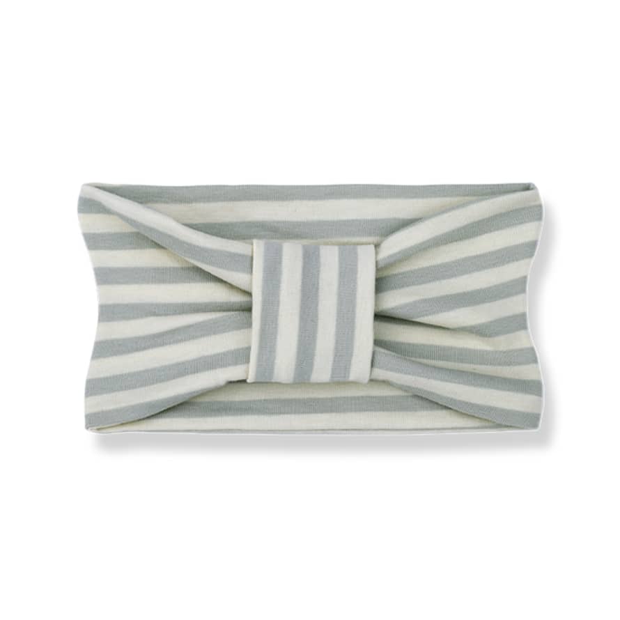 1+ In The Family Ruth Striped Bandeau Head Band - Jade