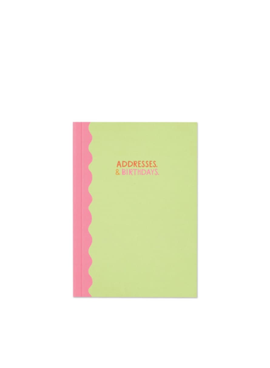 Raspberry Blossom A6 Addresses And Birthdays Notebook