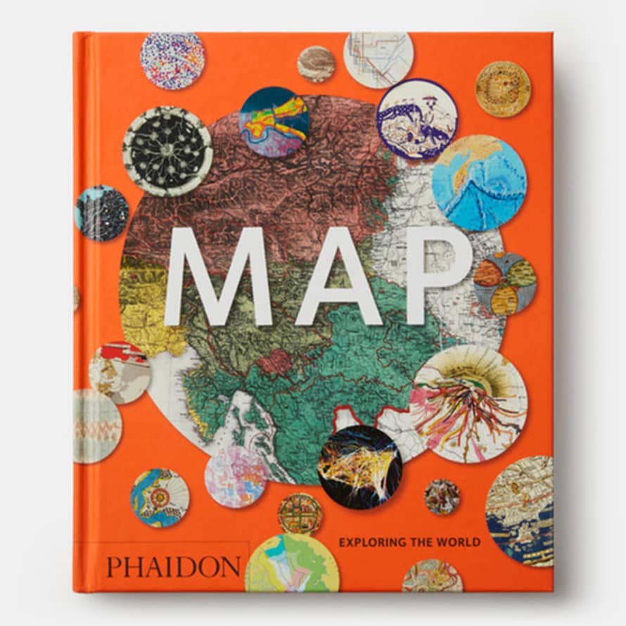 Phaidon Map Exploring The World Book by John W Hessler
